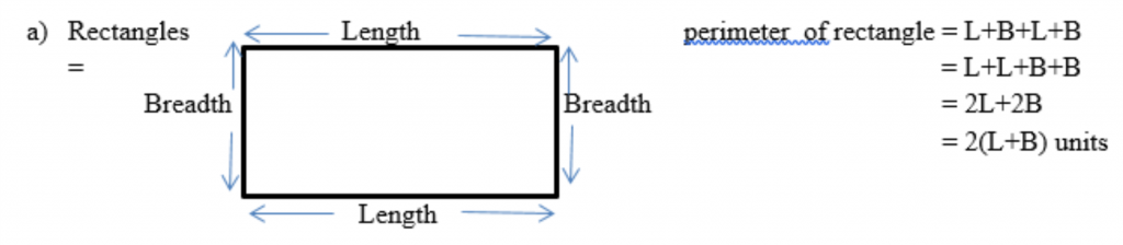 Plane Shapes 2: Perimeter - Perimeter of a Rectangle and Square ...